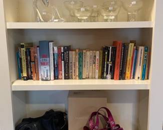 Purses, books
