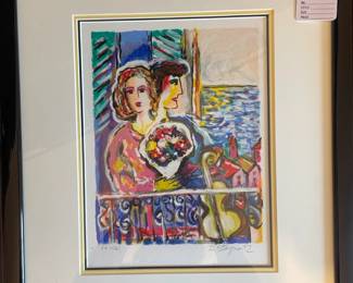 Zamy Steynovitz Signed Balcony Print