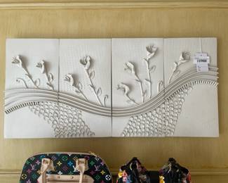 High Fire Porcelain Wall Sculpture