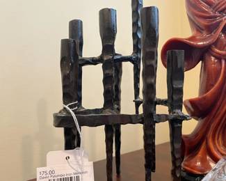 David Palumbo Iron Menorah