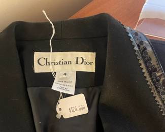 Christian Dior suit set