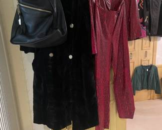 Purses, Women's clothing brands such as: Lafayette 148 New York, 5/48, Nic+Zoe, Violet & Claire, Christian Dior, Oscar De La Renta, Eco Ganik, Pearl's & Cashmere, Marc Bouwer, Theory, St. Croix
