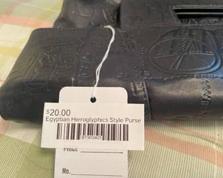 Egyptian Hieroglyphics Style Purse