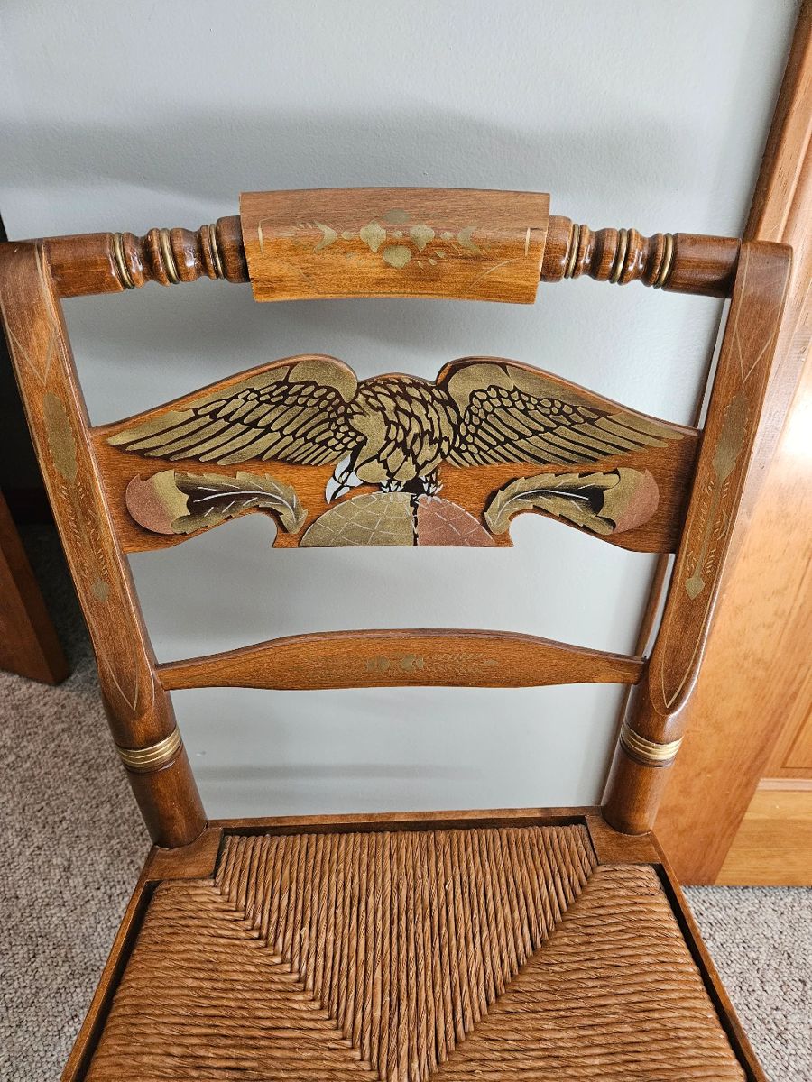 Ethan Allen Hitchcock Chair 