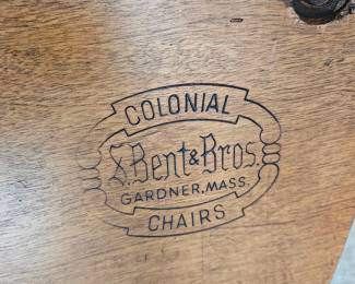 Bent & Bros Colonial Chairs Rocking Chair 1967