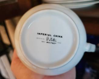 Imperial China Whitney Pattern 