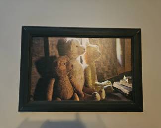 Teddy Bear Framed Artwork