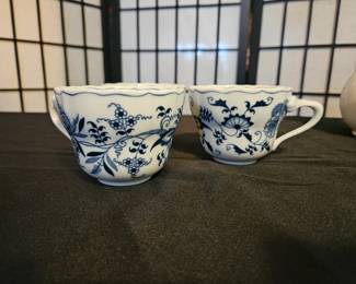 Blue Danube  Tea Cups 