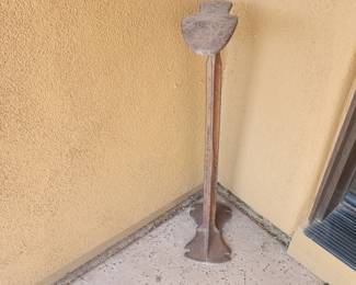 iron cobbler's shoe anvil