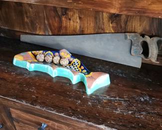 Mexican Talavera Handmade Fish Platter