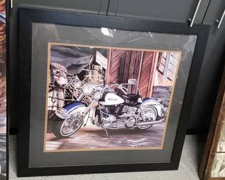 Harley Davidson - Scott Jacobs "Catch Of The Day" HD  Frame