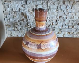 Water Jaro Jug Pitcher Mexican Clay Pottery