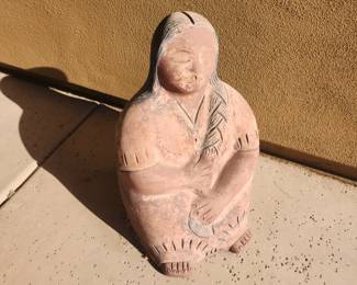 Mexican Pottery Gorda Folk Art Woman