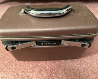Samsonite train case.