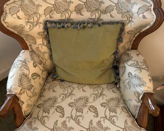 Pair of 1960’s French style chairs in lovely condition.