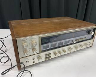 Lot 329
Vintage 1970’s Sansui QRX-5500 Four Channel Receiver. In fair condition. Powers on. Unsure of functionality