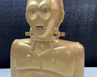 Lot 19
Talking C-3PO action figure case Star Wars, Kenner, toy, 1983, works
