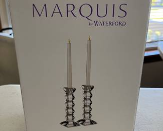 Waterford candlesticks