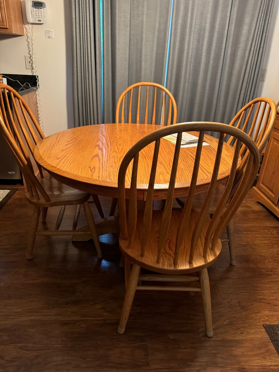 #vintage#oak#dining#table