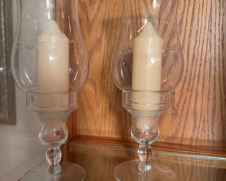Princess House candle holders 