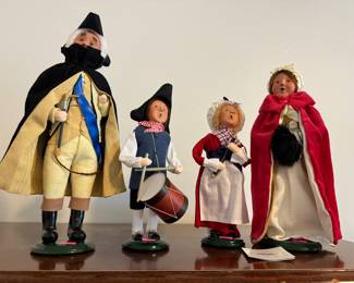 Group of Byer Colonial Figures 