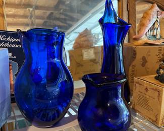 #cobalt#blue#Pitchers#Glass 