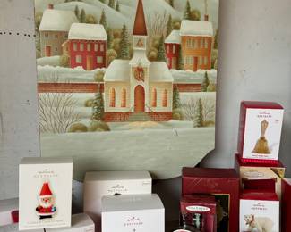 More Hallmark Christmas Ornament s