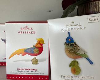 Hallmark ornaments 