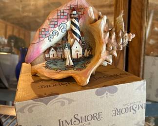 #Jim#shore#tranquility#nautilus#Lighthouse 