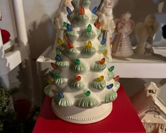 Lenox#Porcelain#lighted#tree