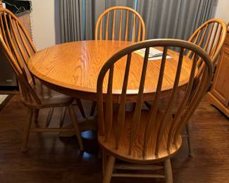 #vintage#oak#dining#table