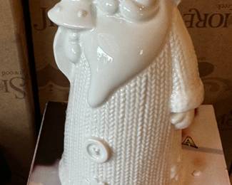 Cute little porcelain Santa 