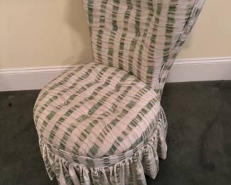 upholstered vanity chair