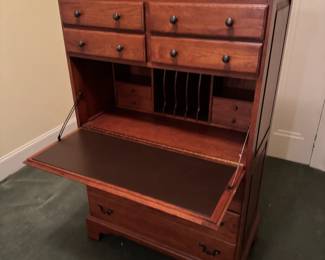 dresser/desk with hidden top compartent