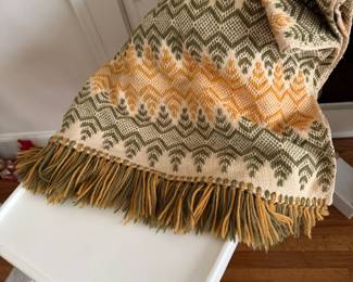 vintage throws/blankets