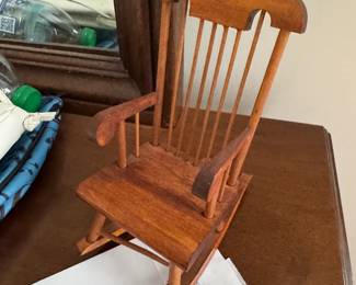doll house sized rocking chair