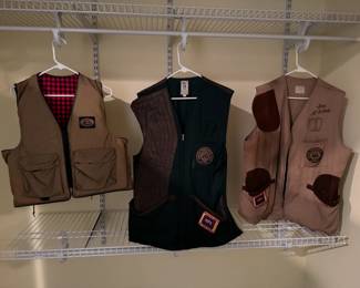 vintage trapshooting vests