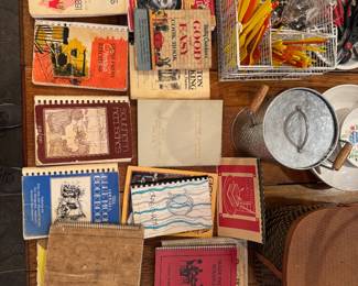vintage cookbooks