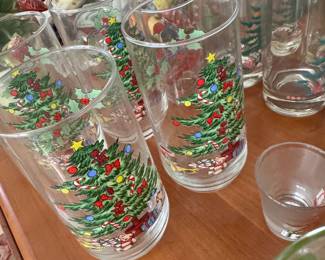 christmas glasses