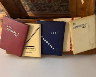 vintage yearbooks