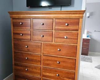 Stanley highboy dresser