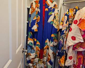 Vintage Japanese kimonos new old stock!!