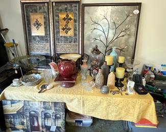 Nice Art, Artist Signed Large Bowl, Far Left, Husker Watch, Mickey Mouse Watch.