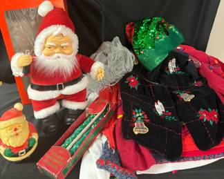 Christmas Wear with Vintage Santa