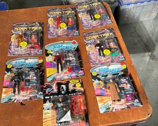 HUGE Lot of New in Box Star Trek Toys, Figurines, Games and More!