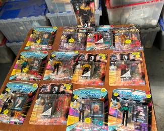 HUGE Lot of New in Box Star Trek Toys, Figurines, Games and More!