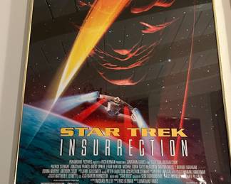 Star Trek Insurrection Framed Movie Poster