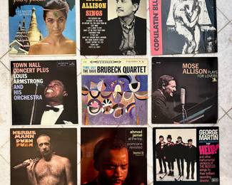 HUGE Classic Rock and Roll Records: Mode Allison, George Martin, Louis Armstrong and More!