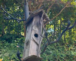 Wooden Bird House