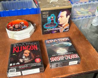 HUGE Lot of New in Box Star Trek Toys, Figurines, Games and More!